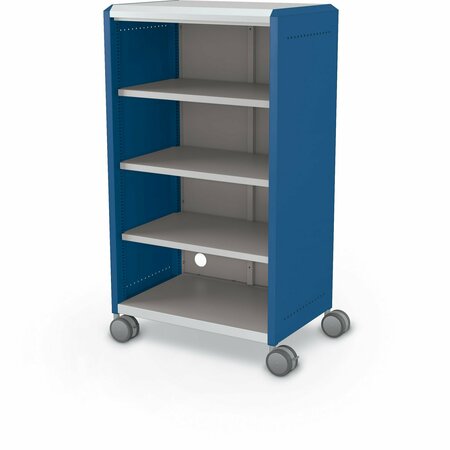 MOORECO Compass Cabinet Midi H3 With Shelves Navy 51.1in H x 28.4in W x 19.2in D C2A1J1D1X0